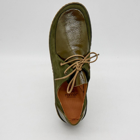 Туфли  Romer  хаки  кожа F-90678 фото в интернет-магазине | Omadey.ru