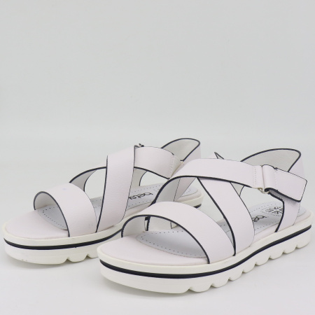 Сандалии  Betsy  белый  кожа искусств. F-80982 фото в интернет-магазине | Omadey.ru