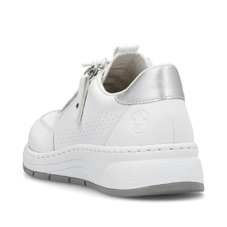 Кроссовки  Rieker  белый  кожа/кожа искусств. F-400025 фото в интернет-магазине | Omadey.ru