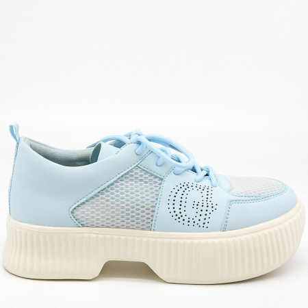 Кроссовки  Grunberg  голубой  кожа иск. Микрополитекс/текстиль F-81096 фото в интернет-магазине | Omadey.ru Кроссовки  Grunberg  голубой  кожа иск. Микрополитекс/текстиль F-81096 фото в интернет-магазине | Omadey.ru