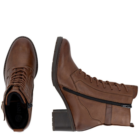 Ботинки  Remonte  коричневый  кожа/кожа искусств. Z-400834 фото в интернет-магазине | Omadey.ru