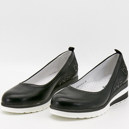 Туфли  Betsy  черный  кожа искусств. Z-100011 фото в интернет-магазине | Omadey.ru