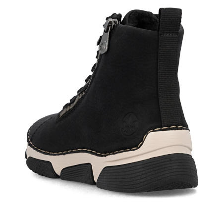 Ботинки  Rieker  черный  кожа искусств.  Z-401069 фото в интернет-магазине | Omadey.ru