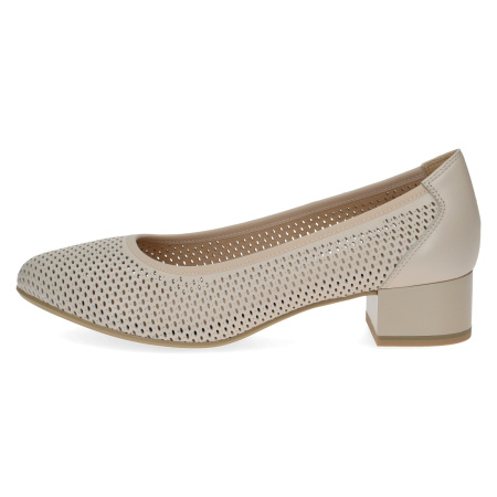 Балетки  Caprice  бежевый  кожа F-400948 фото в интернет-магазине | Omadey.ru