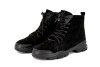 Ботинки  Baden  черный  кожа Z-8711 фото в интернет-магазине | Omadey.ru