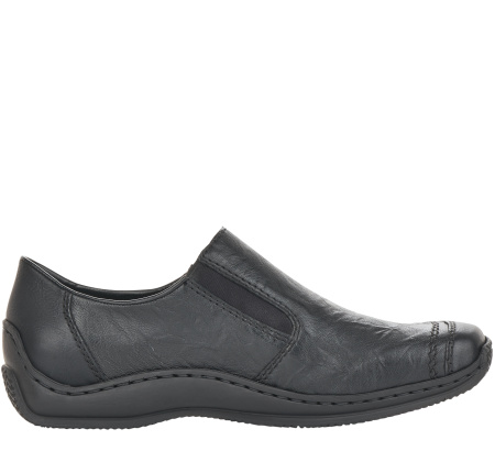 Туфли  Rieker  черный  кожа/кожа искусств. Z-90170 фото в интернет-магазине | Omadey.ru