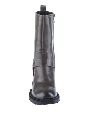 Полусапоги  Bonavi  серый  кожа Z-100293 фото в интернет-магазине | Omadey.ru