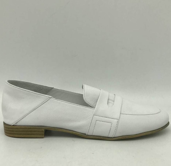 Фото Туфли  Rovigo  белый  кожа F-90958