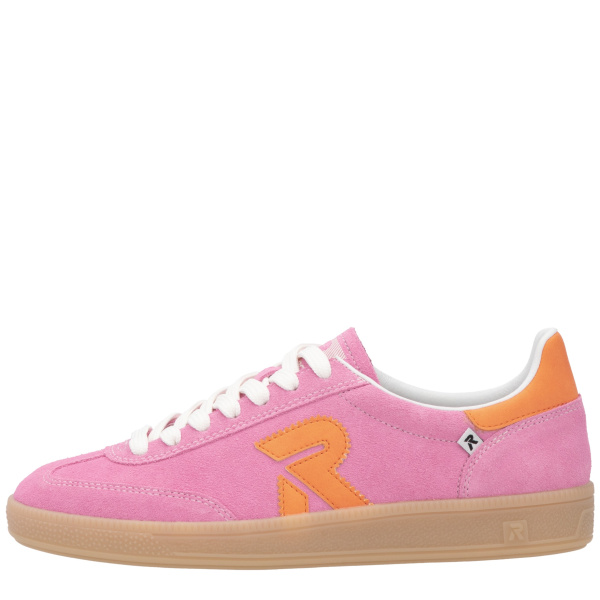 Фото Кроссовки  Rieker  белый  кожа F-400050