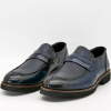 Туфли  Romitan  синий  кожа Z-100668 фото в интернет-магазине | Omadey.ru