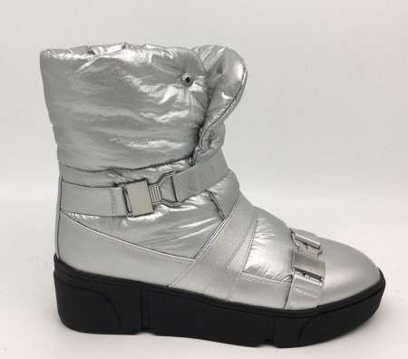 Ботинки  Betsy  серебряный  текстиль Z-7641 фото в интернет-магазине | Omadey.ru
