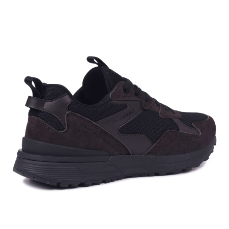 Кроссовки  Strobbs  коричневый кожа/микрофибра/текстиль Z-400771 фото в интернет-магазине | Omadey.ru