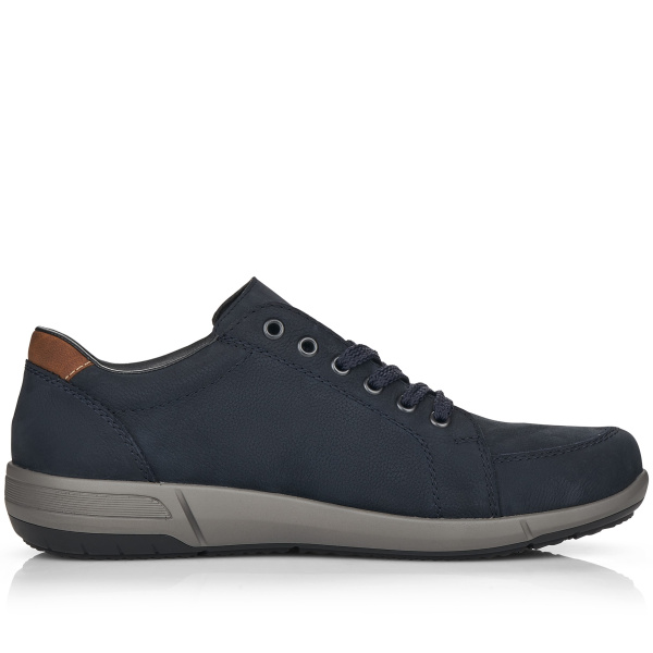 Фото Полуботинки  Rieker  синий  кожа/кожа искусств. Z-100087