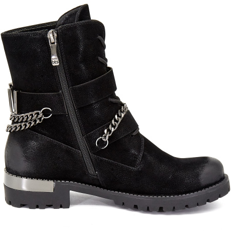 Ботинки  Betsy  черный  нубук искуств. Z-8376 фото в интернет-магазине | Omadey.ru