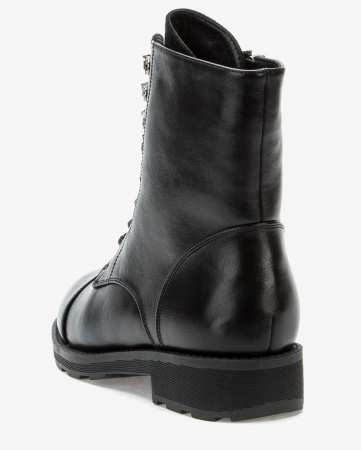 Ботинки  Betsy  черный  кожа искусств./замша искусств. Z-8429 фото в интернет-магазине | Omadey.ru