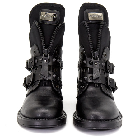 Ботинки  Betsy  черный  кожа искусств./стрейч Z-8367 фото в интернет-магазине | Omadey.ru