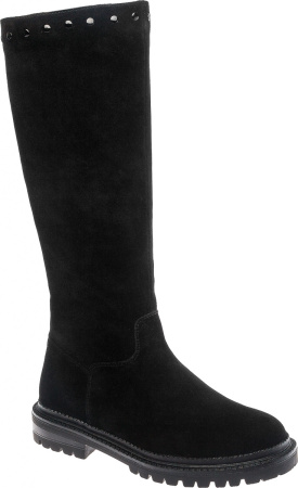 Сапоги  Keddo  черный  замша Z-8985 фото в интернет-магазине | Omadey.ru