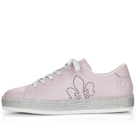 Кеды  Rieker  сиреневый  кожа F-100196 фото в интернет-магазине | Omadey.ru