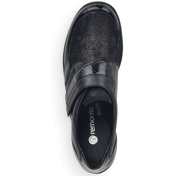 Фото Туфли  Remonte  черный  кожа/кожа искусств./текстиль Z-100334