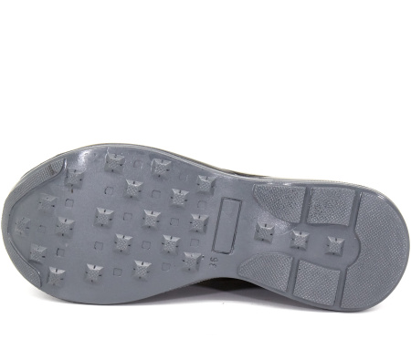 Кроссовки  женские Derem  черный  кожа Z-8333 фото в интернет-магазине | Omadey.ru