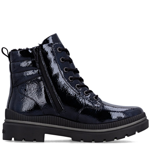 Фото Ботинки  Remonte  синий  кожа искусств. Z-401058