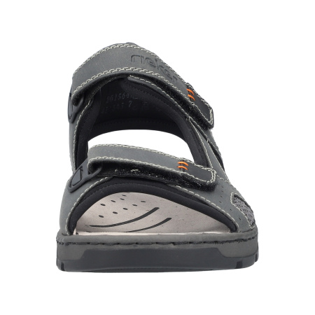 Сандалии  Rieker  серый  кожа искусств./текстиль F-400475 фото в интернет-магазине | Omadey.ru