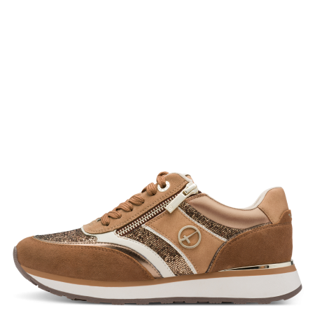 Кроссовки Tamaris  коричневый  кожа искусств.  Z-400955 фото в интернет-магазине | Omadey.ru