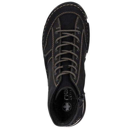 Ботинки  Rieker  черный  кожа/кожа искусств. Z-400855 фото в интернет-магазине | Omadey.ru