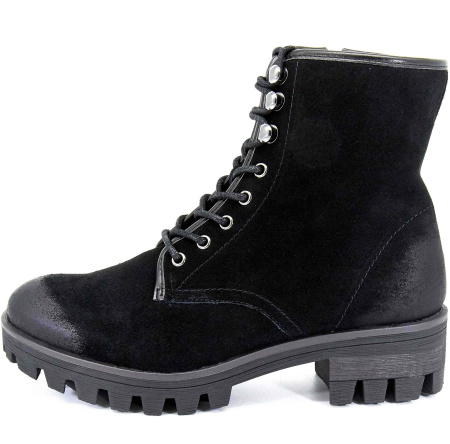 Ботинки  Keddo  черный  замша Z-8632 фото в интернет-магазине | Omadey.ru