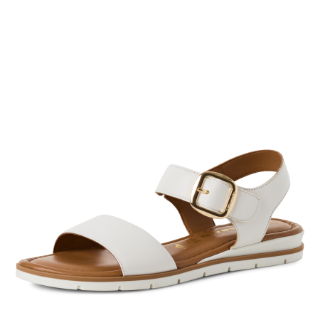 Босоножки  Tamaris  белый  кожа F-400911 фото в интернет-магазине | Omadey.ru