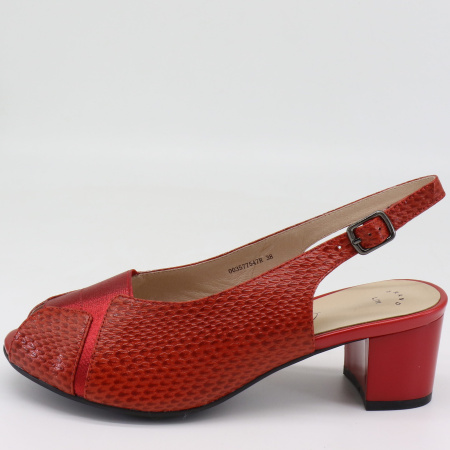 Босоножки  Balex  красный  кожа F-7404 фото в интернет-магазине | Omadey.ru