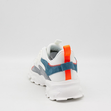 Кроссовки  Strobbs  белый  кожа/кожа искусств./текстиль F-90400 фото в интернет-магазине | Omadey.ru