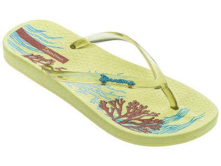 Вьетнамки  Ipanema  желтый  поливинилхлорид F-100995 фото в интернет-магазине | Omadey.ru