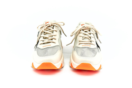 Кроссовки  Crosby  бежевый  кожа иск. /сетка F-80573 фото в интернет-магазине | Omadey.ru