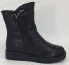 Полусапоги  Baden  черный  кожа Z-8828 фото в интернет-магазине | Omadey.ru