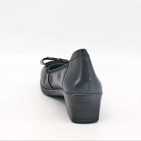 Туфли  Bonavi  черный  кожа Z-100153 фото в интернет-магазине | Omadey.ru