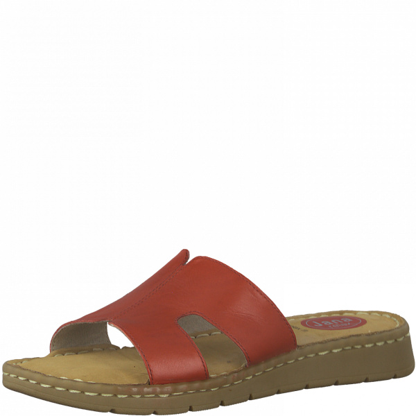 Фото Шлепанцы  Jana  коричневый  кожа F-90595