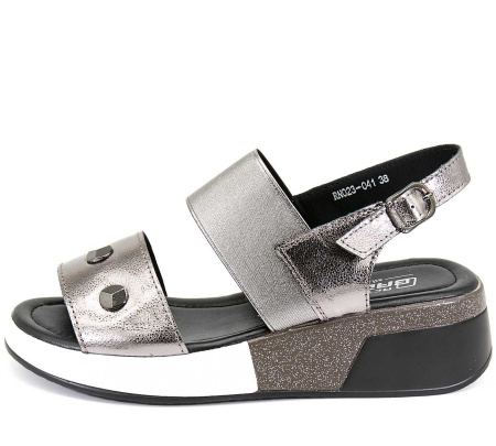 Босоножки  Baden  бронзовый  кожа F-80543 фото в интернет-магазине | Omadey.ru