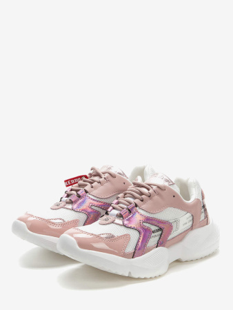 Кроссовки  Keddo  розовый  текстиль/кожа F-80682 фото в интернет-магазине | Omadey.ru