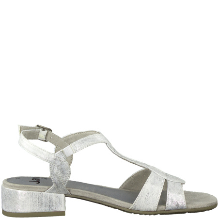 Босоножки  Jana  белый  текстиль F-80812 фото в интернет-магазине | Omadey.ru