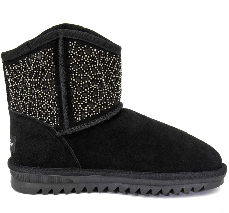 Полусапоги  Baden  черный  кожа Z-8704 фото в интернет-магазине | Omadey.ru