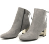 Полусапоги  Tamaris  серый  текстиль Z-8017 фото в интернет-магазине | Omadey.ru