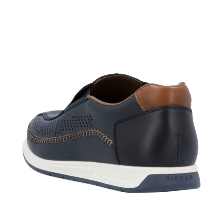 Туфли  Rieker  синий  кожа/кожа искусств. F-400052 фото в интернет-магазине | Omadey.ru