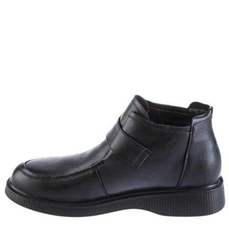 Ботинки  Baden  черный  кожа Z-400460 фото в интернет-магазине | Omadey.ru