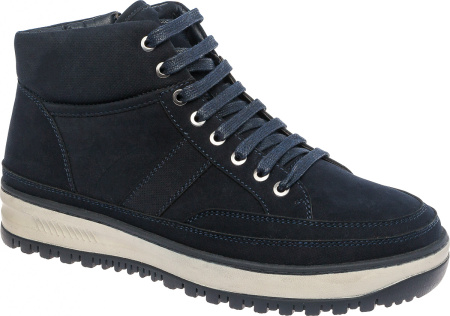 Ботинки  Keddo  синий  нубук искуств. Z-8988 фото в интернет-магазине | Omadey.ru