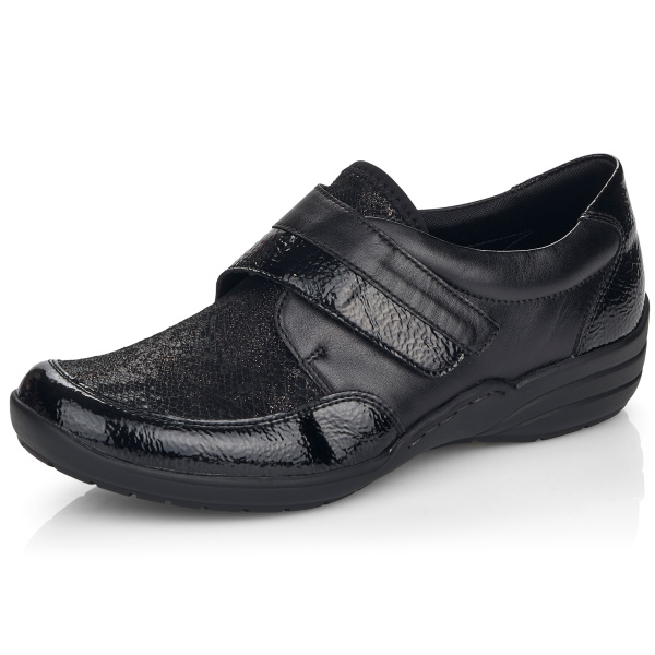 Фото Туфли  Remonte  черный  кожа/кожа искусств./текстиль Z-100334