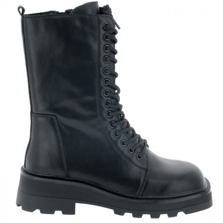 Ботинки  Baden  черный  кожа Z-100832