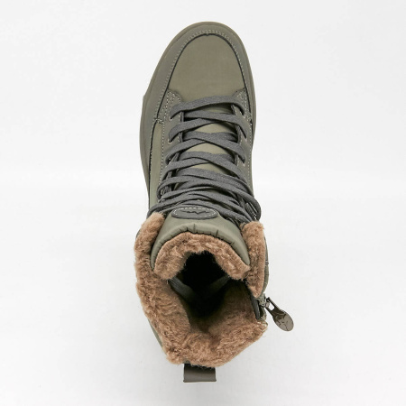 Ботинки  Grunberg  серый  нейлон-иск.кожа Z-8961 фото в интернет-магазине | Omadey.ru