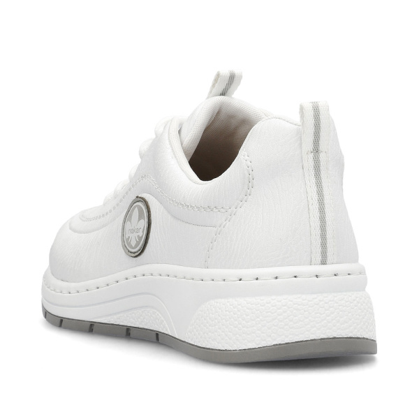 Фото Кроссовки  Rieker  белый  кожа искусств. F-400026 Фото Кроссовки  Rieker  белый  кожа искусств. F-400026