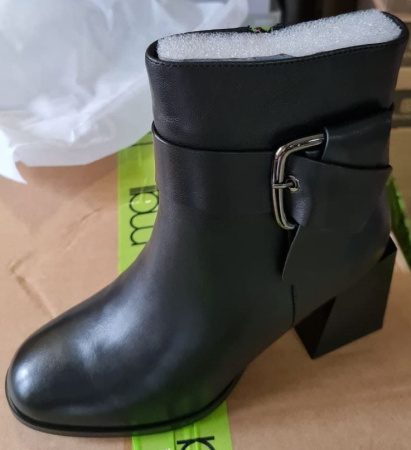 Ботильоны  Madella  черный  кожа Z-100492 фото в интернет-магазине | Omadey.ru Ботильоны  Madella  черный  кожа Z-100492 фото в интернет-магазине | Omadey.ru